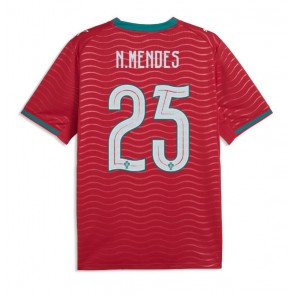 Portugal Nuno Mendes #25 Domaci Dres SP 2026 Kratak Rukavima